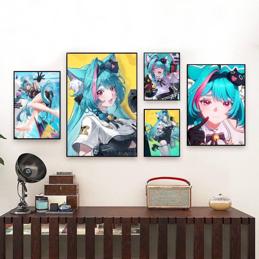Home Decor Nte - Neverness to Everness ミント Nte ポスター