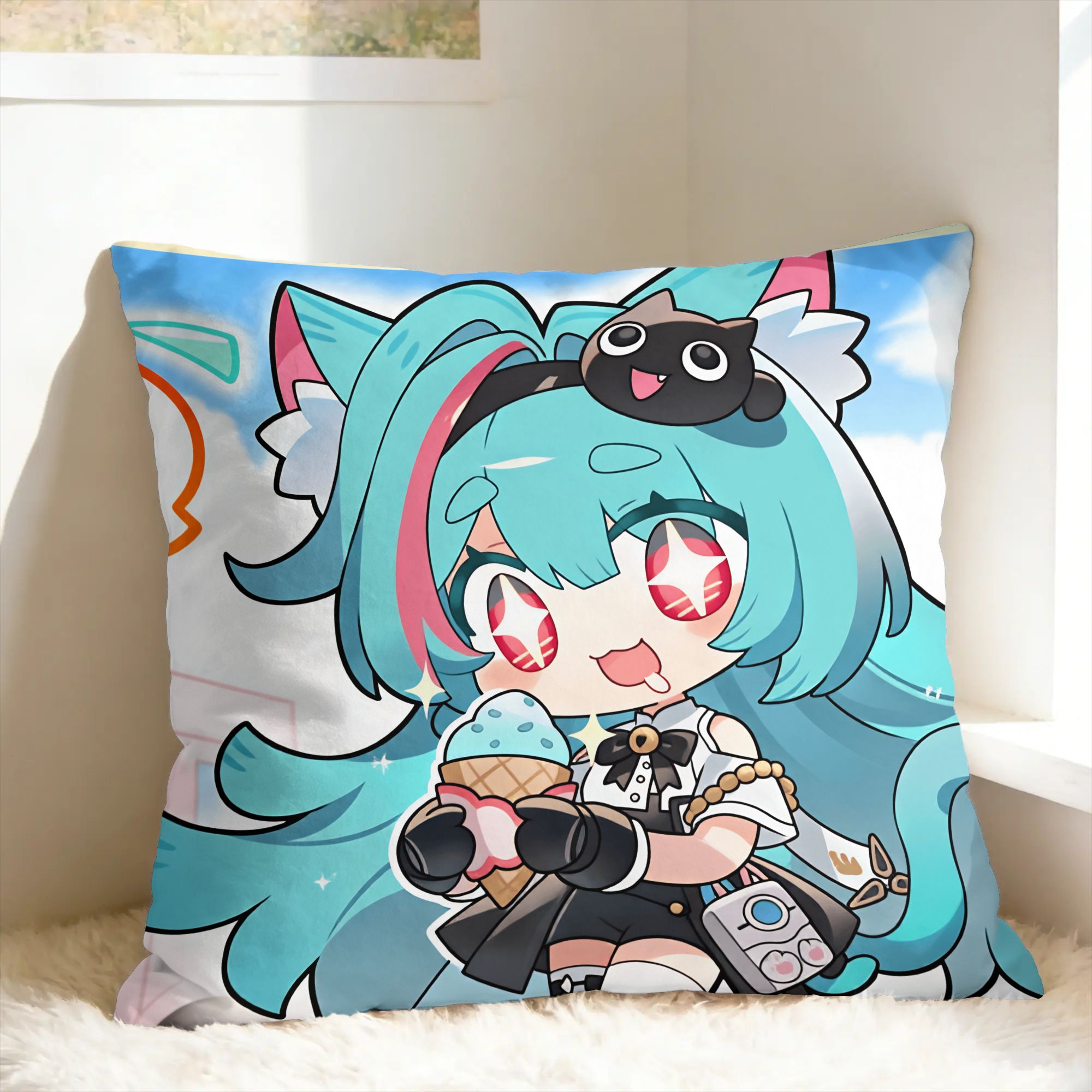 Home Decor Nte - NTE Nanally Neverness to Everness 枕カバー