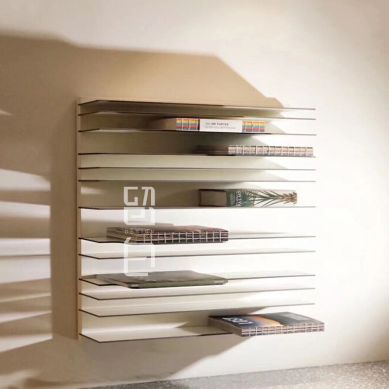 Home Decor Magazine - 収納寝室ディスプレイスタンドリビングルームコーナー壁バスルーム棚 Regale ブック北欧雑誌 Estante ホームデコレーション