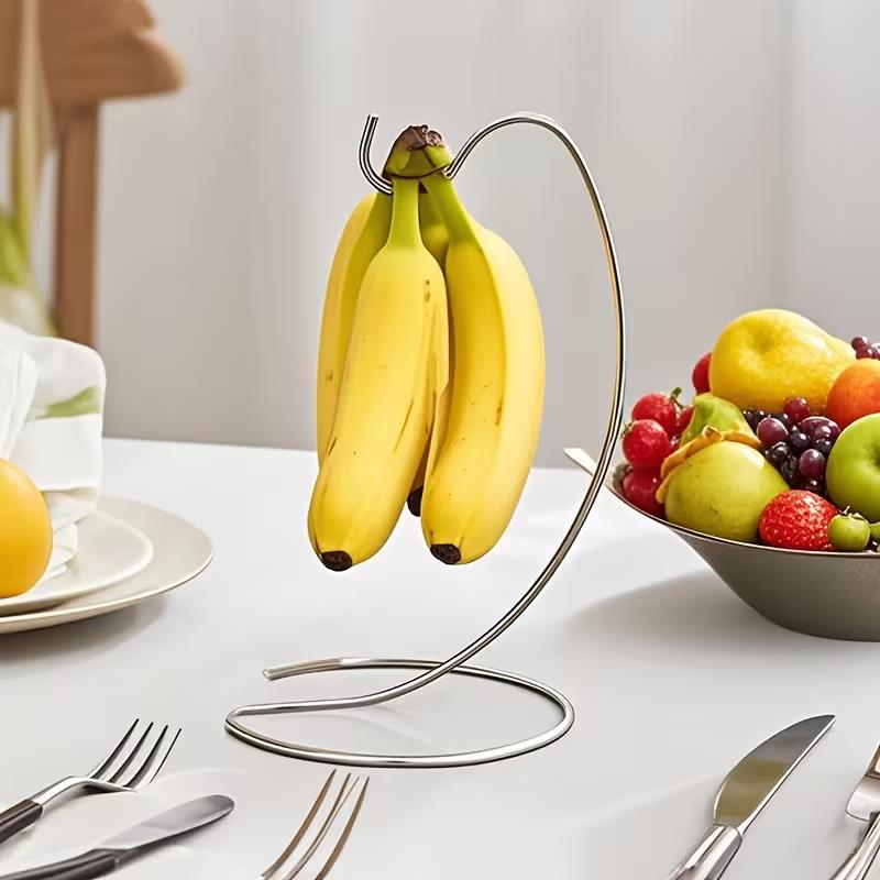 Home Decor Organizer - 1個入りバナナハンギングラック – 家庭用テーブルトップデコレーション、非食品接触、実用的で装飾的なオーガナイザー