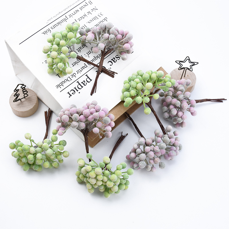 Home Decor Scrap - 家の装飾のための安価な人工植物の花瓶,結婚式のための装飾的な花の花輪,スクラップブッキング,ギフトボックス,6個