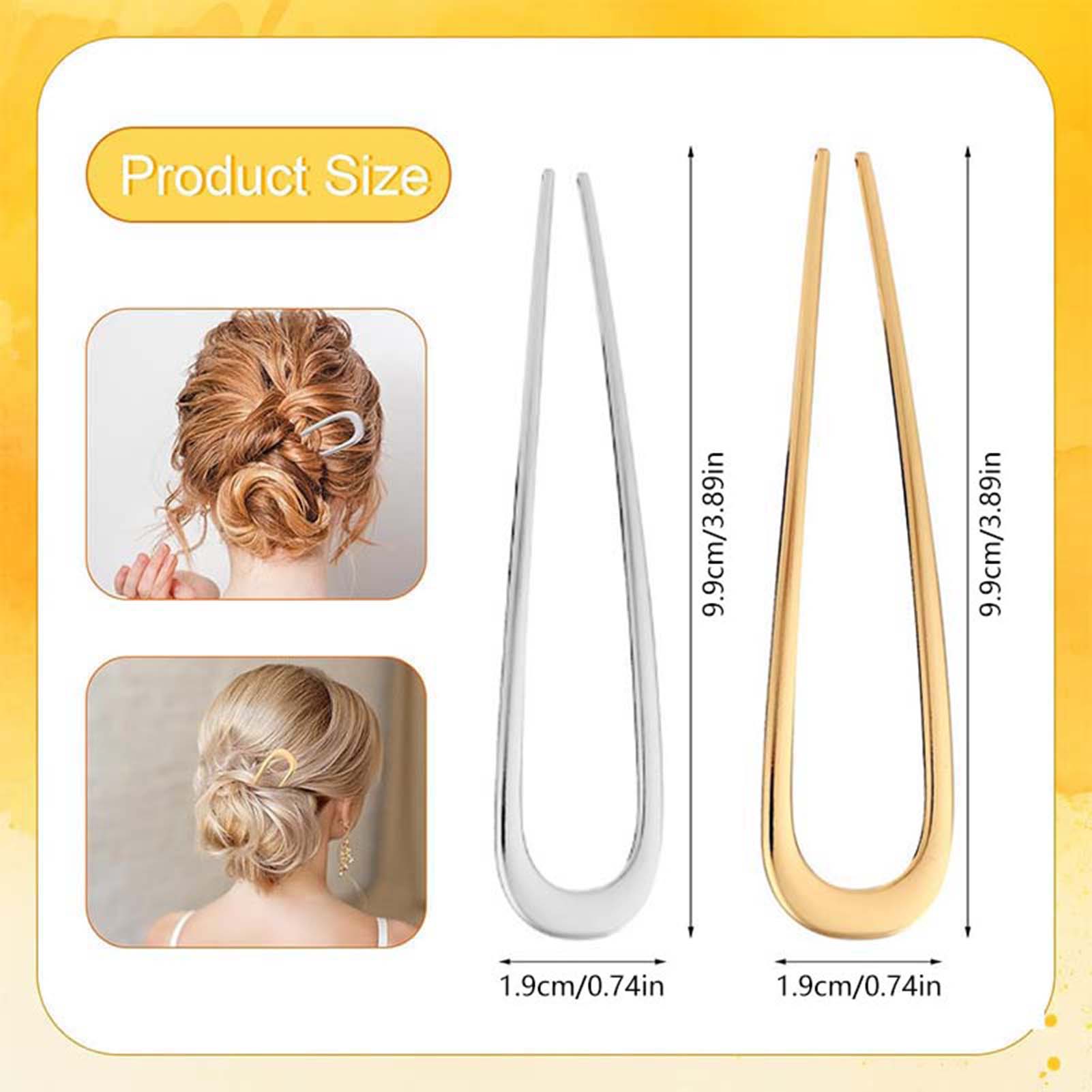 フランス製U字型ヘアピン ヴィンテージメタルヘアフォークステ - Home Decor Kit のレビューと価格
