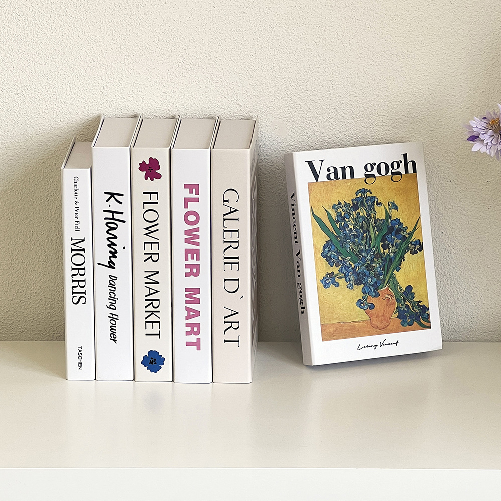 装飾用の手描きの芸術的な花,側面,壁の装飾,家の本棚,本のア - Home Decor Magazine のレビューと価格