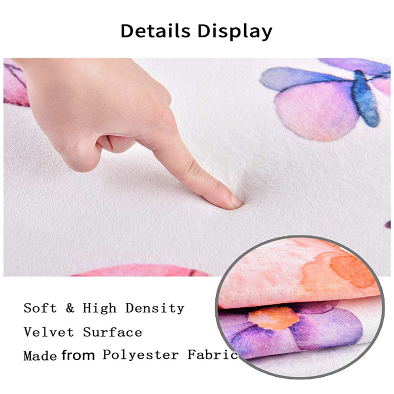 3Dロゴ付きの丸いカーペット,家,居間,寝室の装飾用の柔らか - Home Decor Logo Design のレビューと価格
