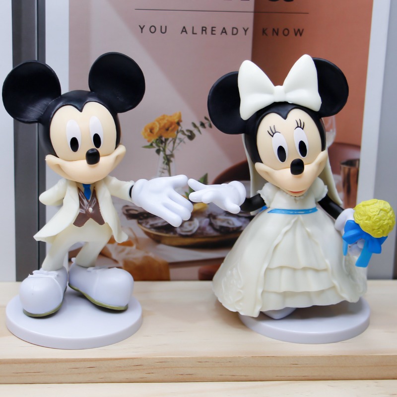 ミッキーとミニーのウェディングデコレーション、婚約結婚式用ミ - Home Decor Disney のレビューと価格