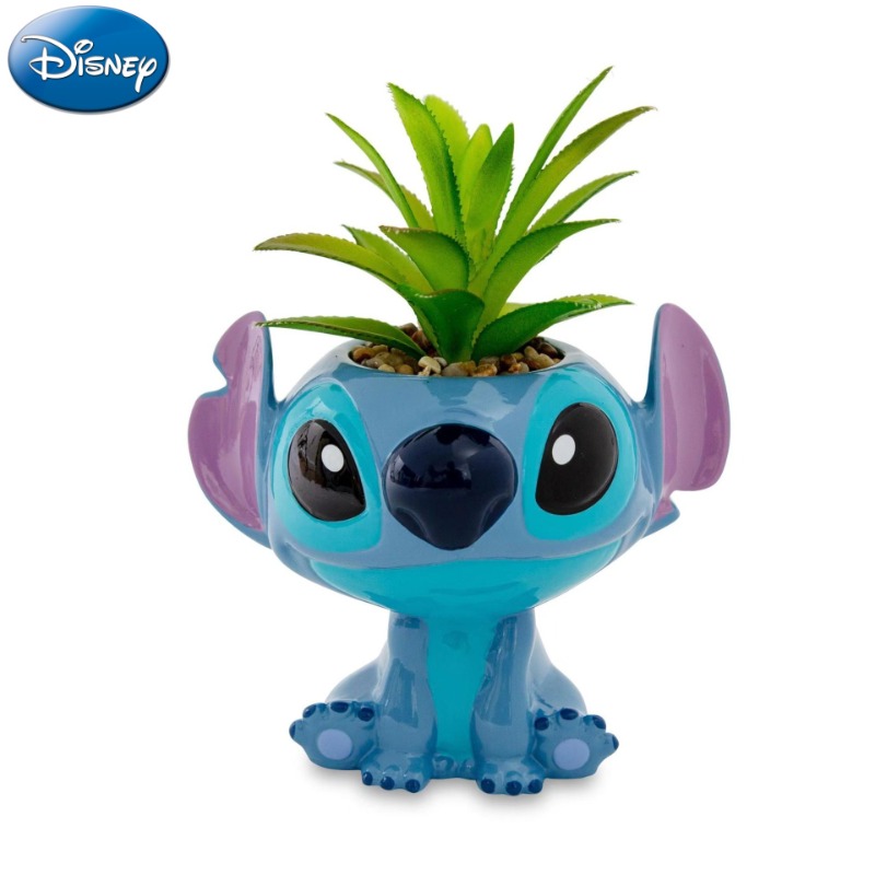 ディズニーステッチ装飾かわいい漫画多肉植物鉢植えホームデスク - Home Decor Disney のレビューと価格