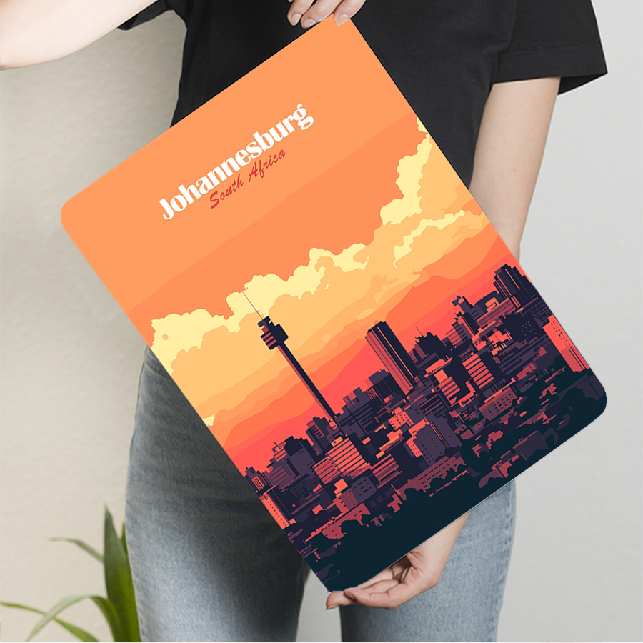 ヨハネスブルグ南アフリカ都市のスカイラインメタルウォールアー - Home Decor Johannesburg のレビューと価格