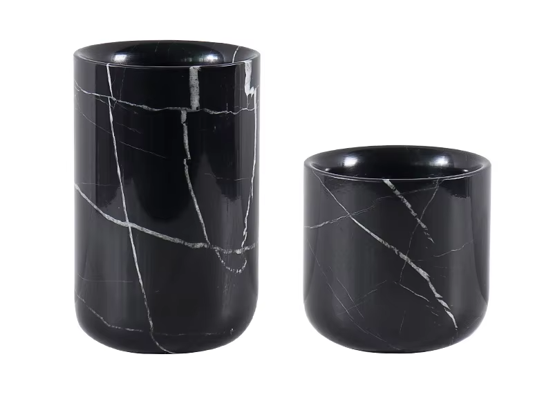 カスタマイズされた天然大理石の花瓶、斬新で創造的な家の装飾、 - Home Decor Vase のレビューと価格