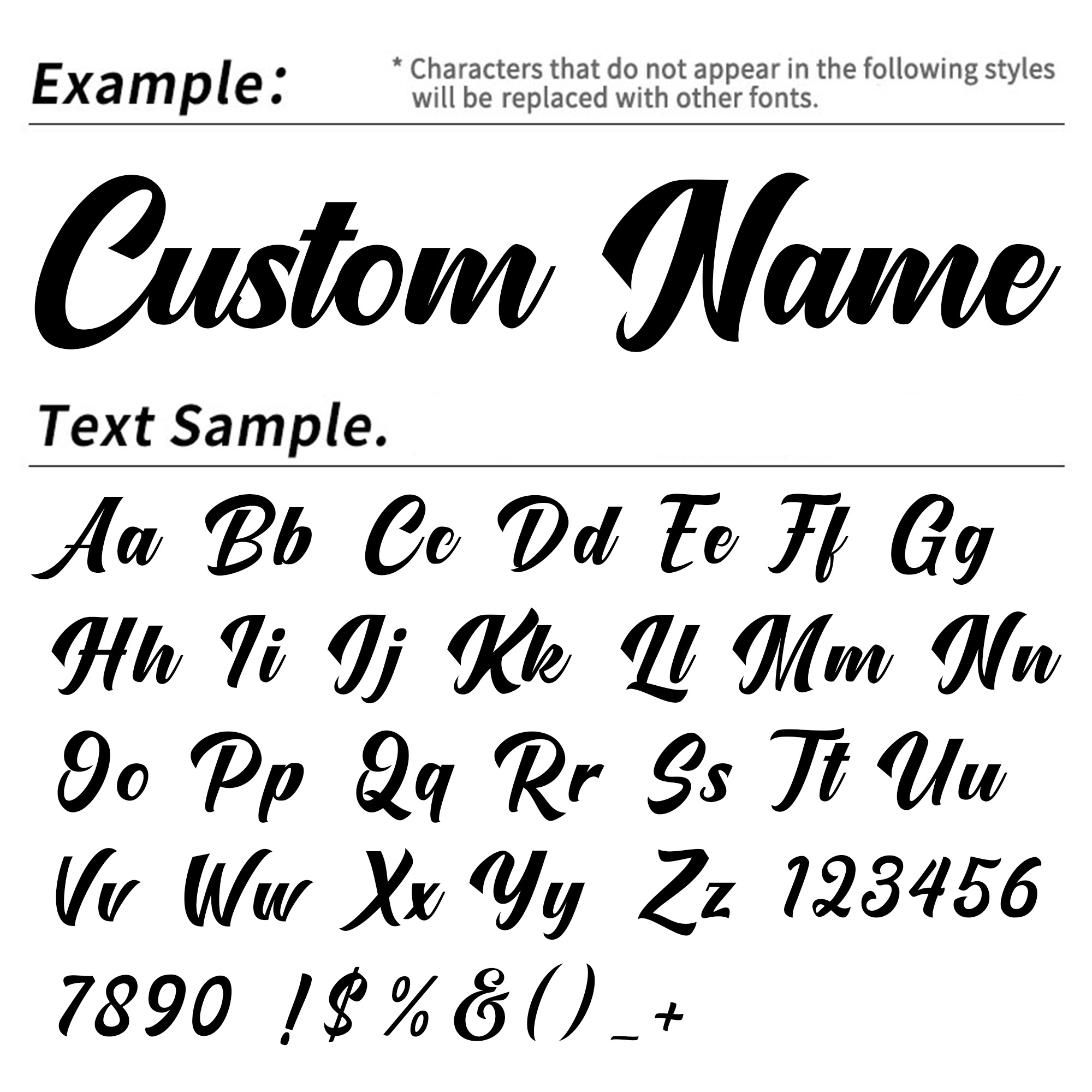 3 個のカスタム名前ステッカー パーソナライズされた手書きの - Home Decor Names のレビューと価格
