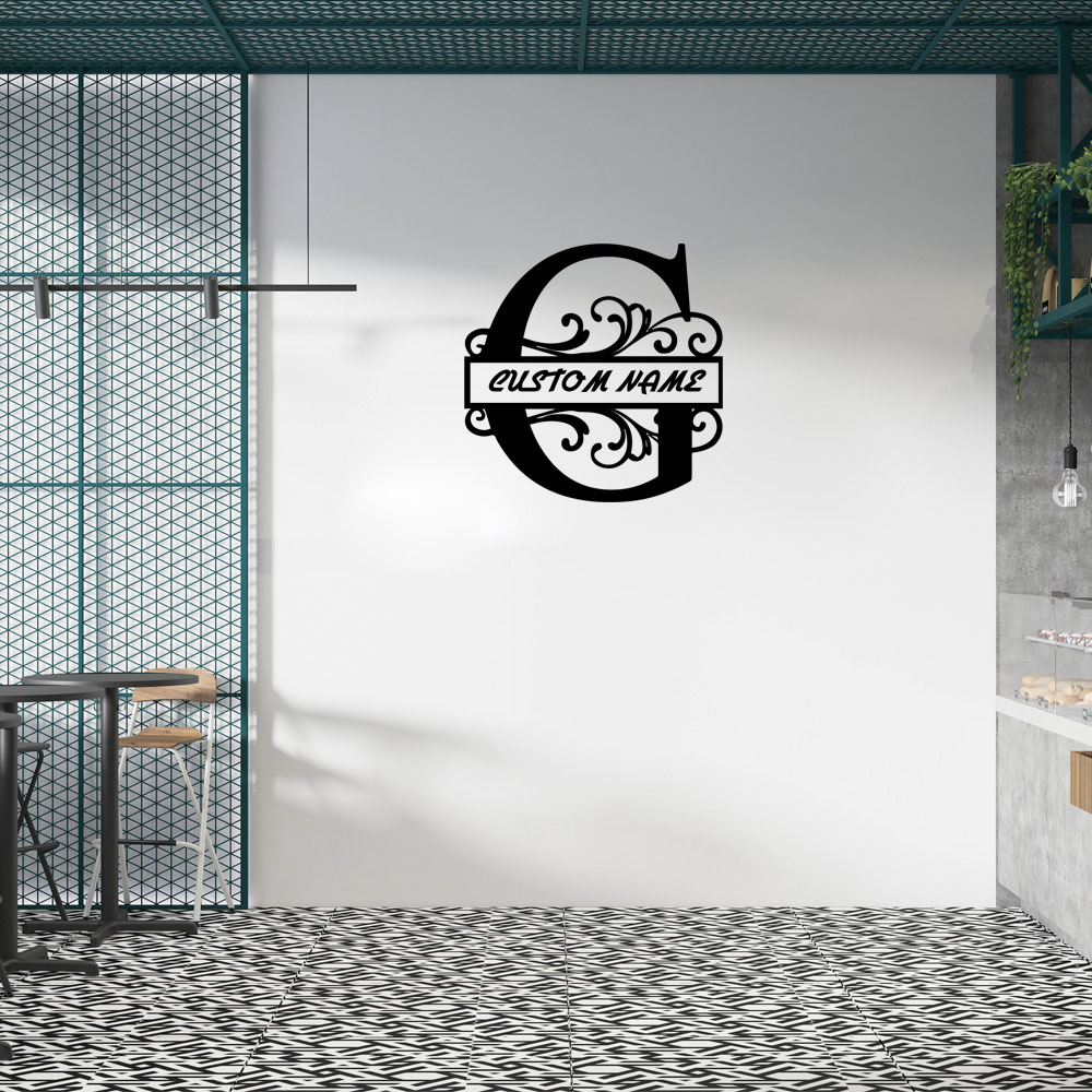 1PC ロマンチックな文字 G カスタマイズされたテキスト自 - Home Decor Wallpaper のレビューと価格