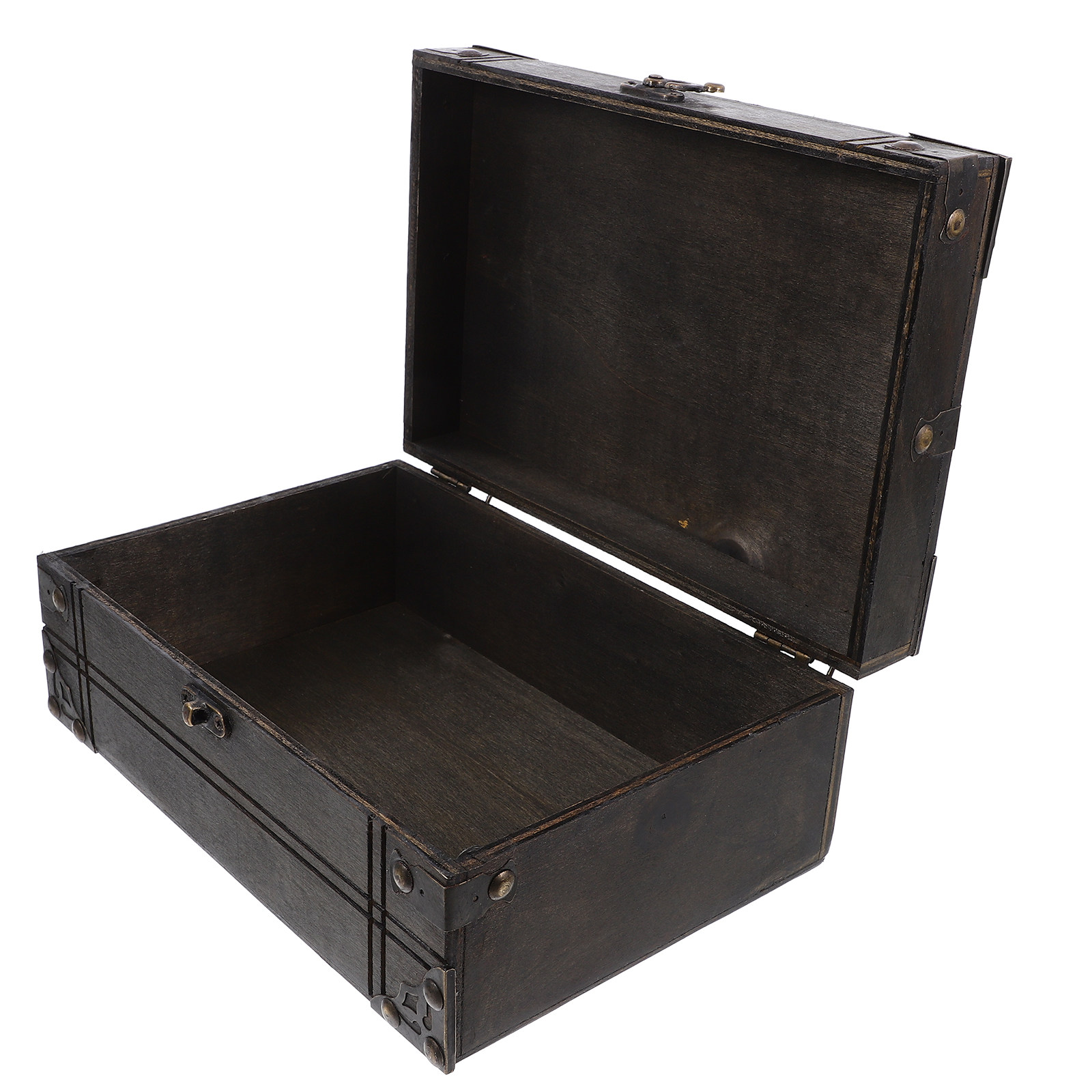 ヴィンテージ木製宝箱 レトロ小物入れ ジュエリー収納オーガナ - Home Decor Organizer のレビューと価格