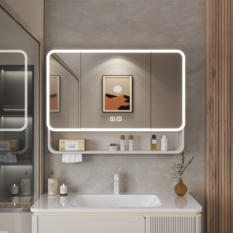 オーガナイザーミラー、バスルームキャビネット、収納棚、紙の装 - Home Decor Organizer のレビューと価格