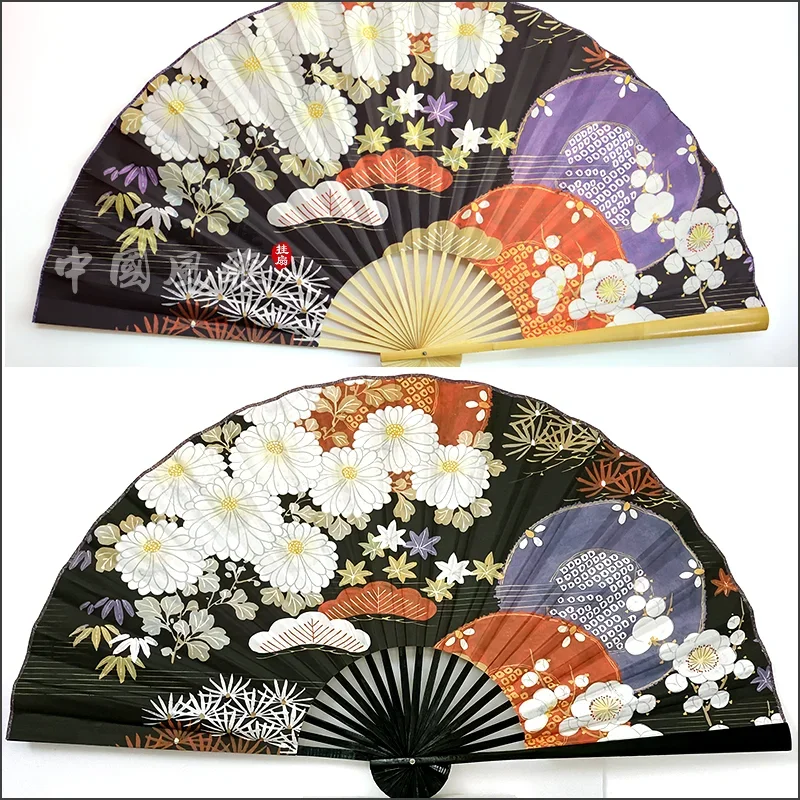 1PC 折りたたみ式 90cm 和風大型扇子 吊り下げ式紙扇 - Home Decor Scrap のレビューと価格