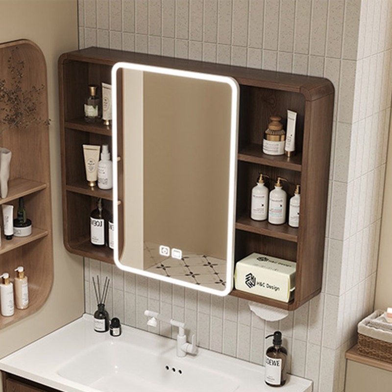 ミラートイレバスルームキャビネット棚コーナースペースセーバー - Home Decor Mirror のレビューと価格