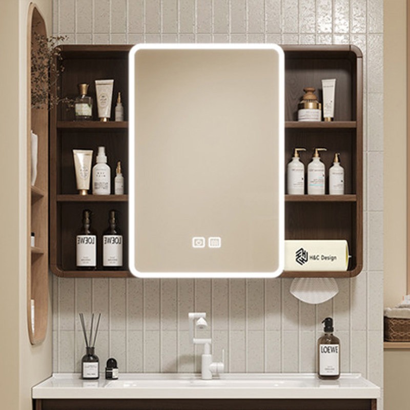 ミラートイレバスルームキャビネット棚コーナースペースセーバー - Home Decor Mirror のレビューと価格
