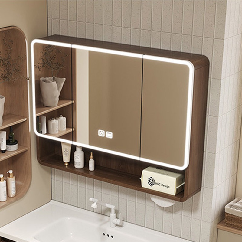 ミラートイレバスルームキャビネット棚コーナースペースセーバー - Home Decor Mirror のレビューと価格
