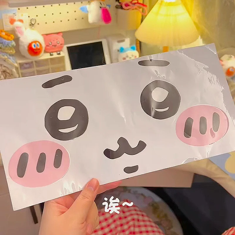 jiyi 絵文字ステッカー エアコン美化と不雅な部分の隠蔽  - Home Decor Scrap のレビューと価格