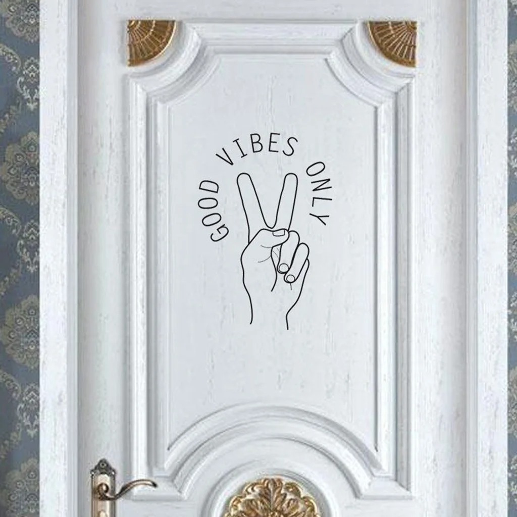 1pc 新デザインパーソナライズカスタム名ビニール壁紙ロール - Home Decor Logo Design のレビューと価格