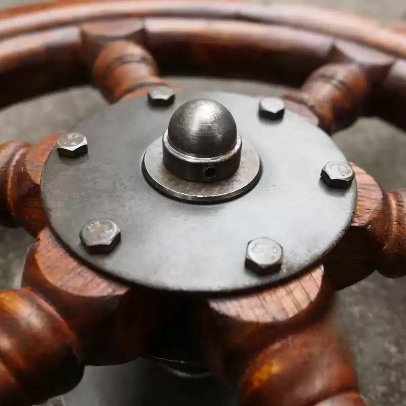 55CM無垢材船舶用操舵輪ペンダント地中海レトロ航海風壁掛け - Home Decor Nautical のレビューと価格