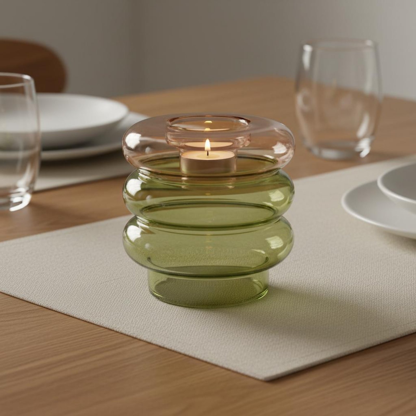 花瓶キャンドルホルダー装飾センターピース円形ガラス花瓶家の装 - Home Decor Vase のレビューと価格