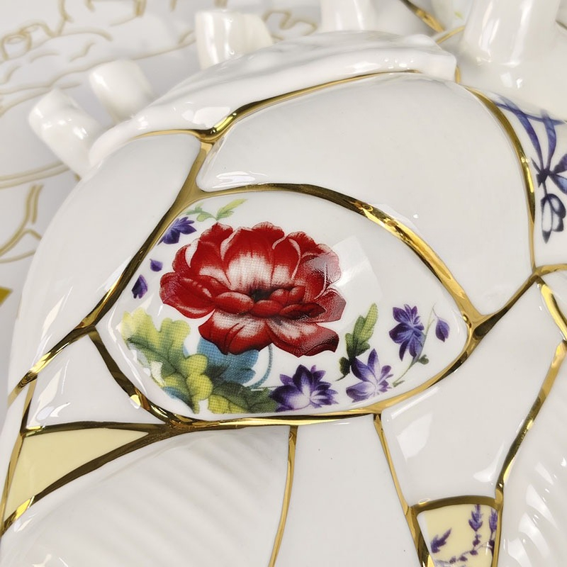 ハート型の花瓶 リビングルームのワインキャビネット テレビ台 - Home Decor Vase のレビューと価格