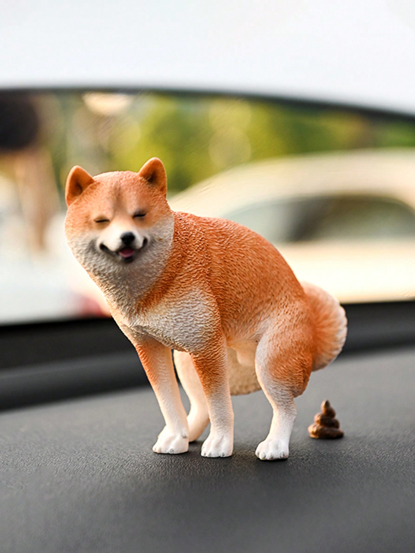 面白い柴犬の置物1セット（うんちと尿が流れる） – 1/6ス - Home Decor Kit のレビューと価格