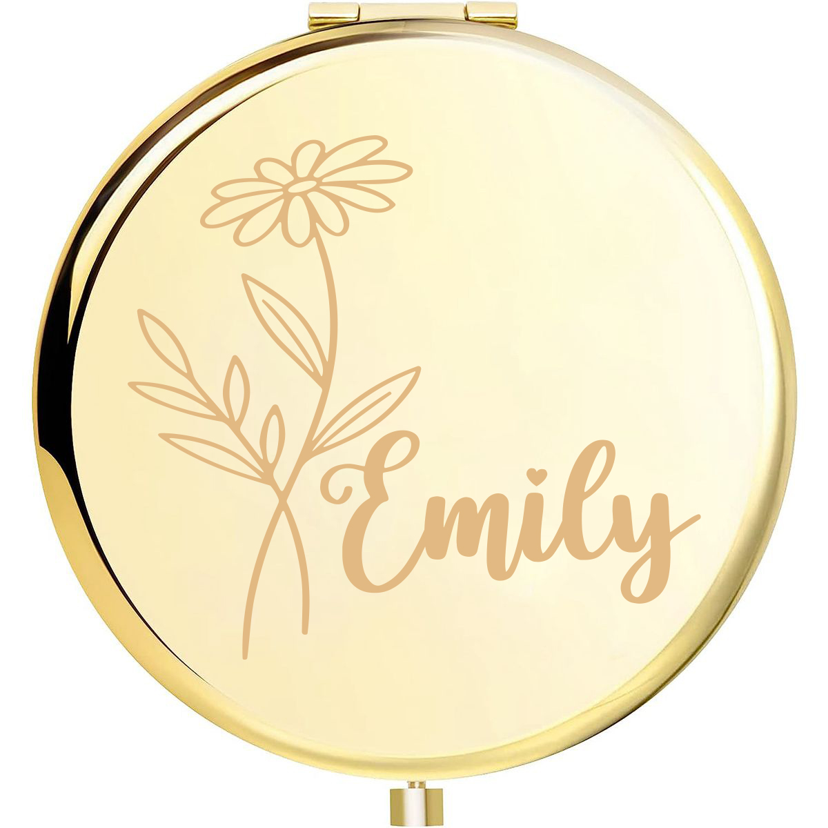 1個の花の形をした名前入りレーザーミラー、家の装飾、友人への - Home Decor Mirror のレビューと価格