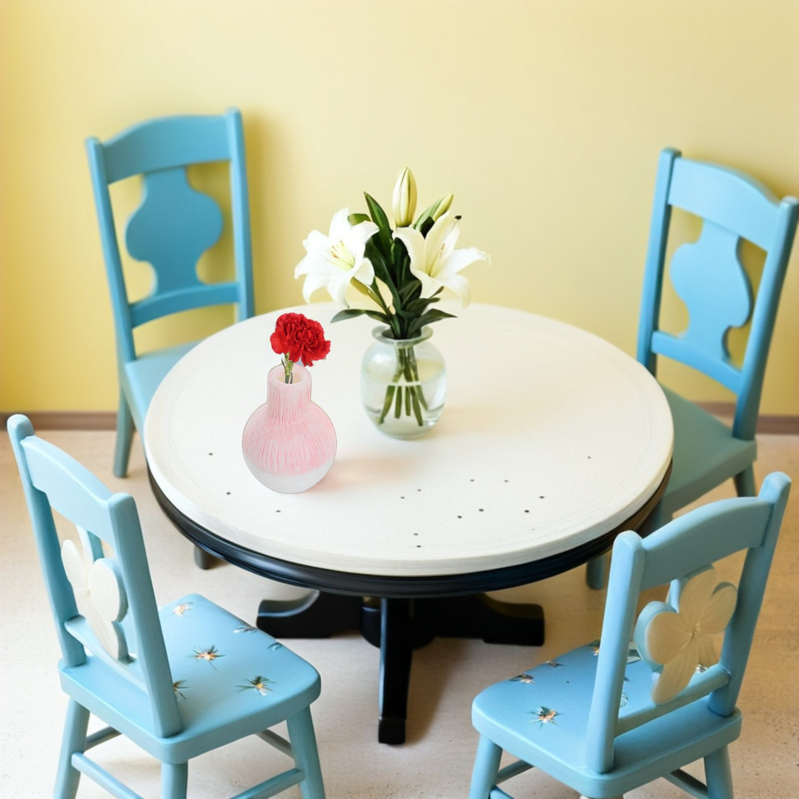6個入りミニチュア花瓶 レジン製 マイクロランドスケープ 小 - Home Decor Vase のレビューと価格