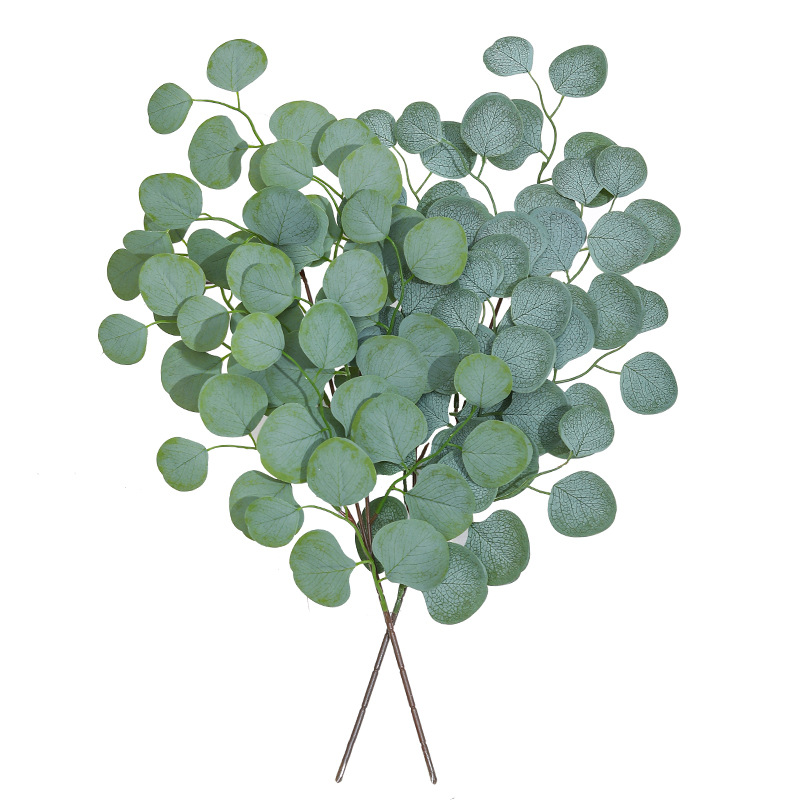 ユーカリの葉の人工植物、偽の花、クリスマスの装飾、結婚式、家 - Home Decor Scrap のレビューと価格
