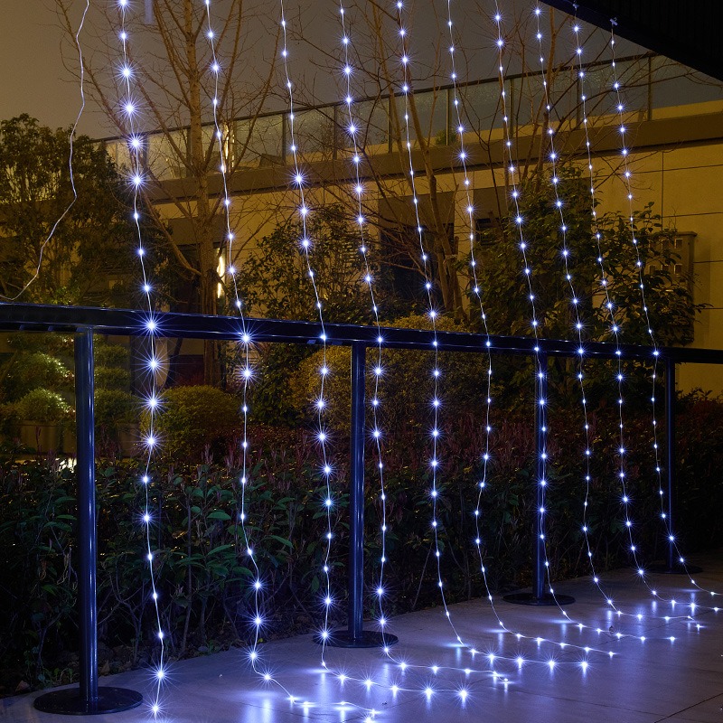 3/4/6m LEDカーテンストリングライトガーランドUSB - String Curtain Light のレビューと価格