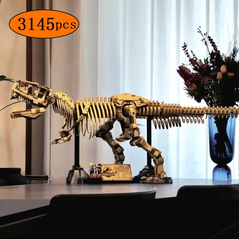 2025年新作MOCティラノサウルスレックス化石骨格模型恐竜 - Home Decor Disney のレビューと価格