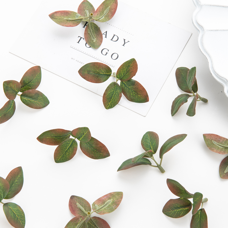 造花シルク茶葉フェイク植物DIYスクラップブックキャンディボ - Home Decor Scrap のレビューと価格
