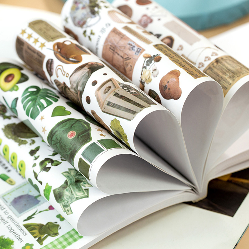 Yoofun 50 枚雑誌ステッカーブック和紙ジャーナル D - Home Decor Magazine のレビューと価格