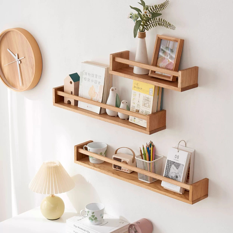 キッチンスパイスオーガナイザー、無垢材ウォールシェルフ、防湿 - Home Decor Magazine のレビューと価格