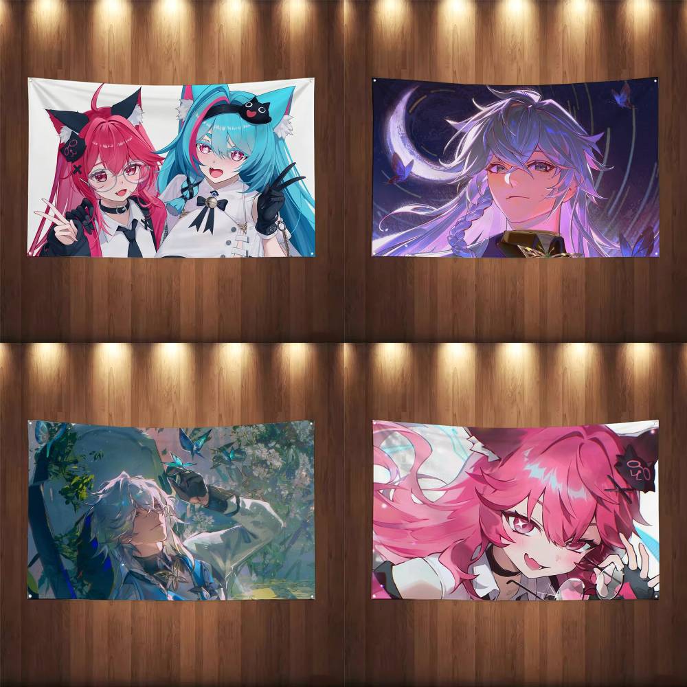 NTE ゲーム ネヴァーネス トゥ エバーネス フラッグ 壁 - Home Decor Nte のレビューと価格
