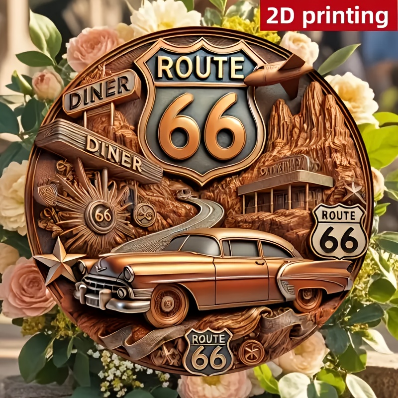 1つの2DフラットレトロNo. 車と砂漠の風景をデザインした - Home Decor Logo Design のレビューと価格
