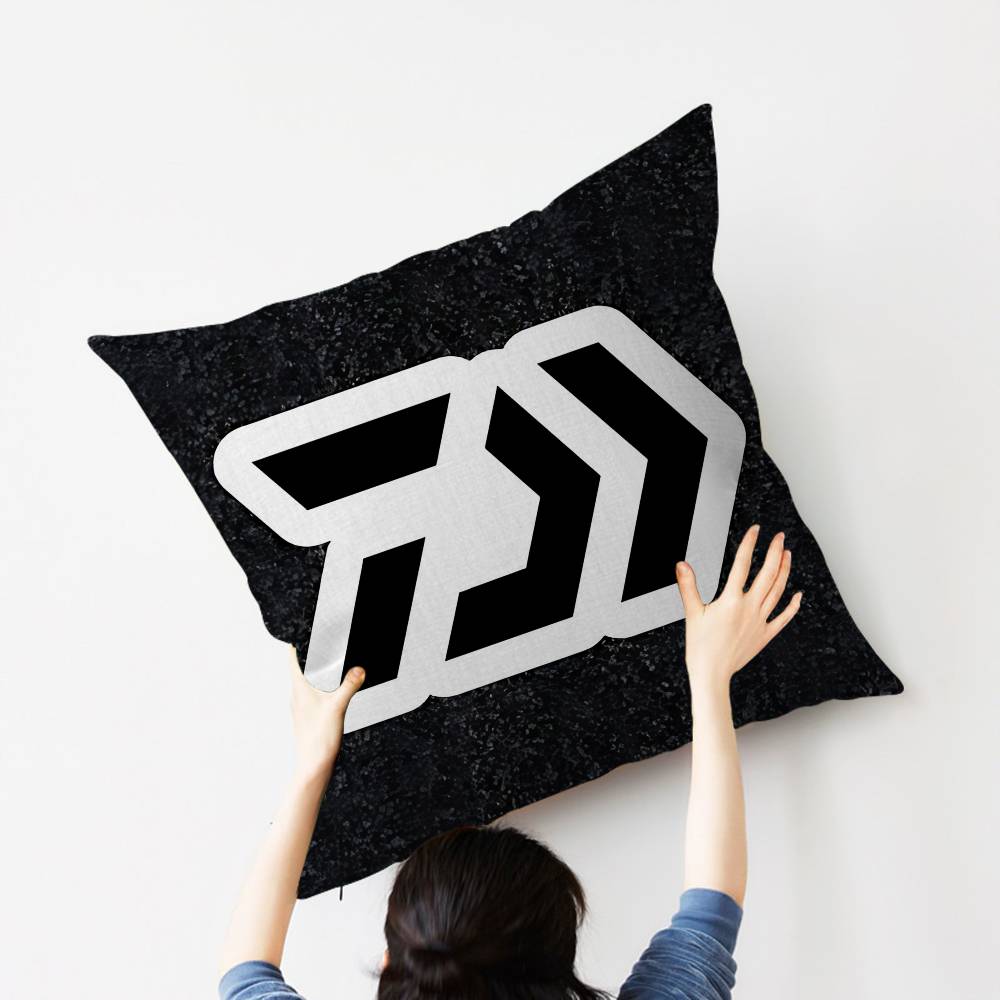 D-DaiwaS フィッシングロゴ メープルデザイン クッシ - Home Decor Logo Design のレビューと価格