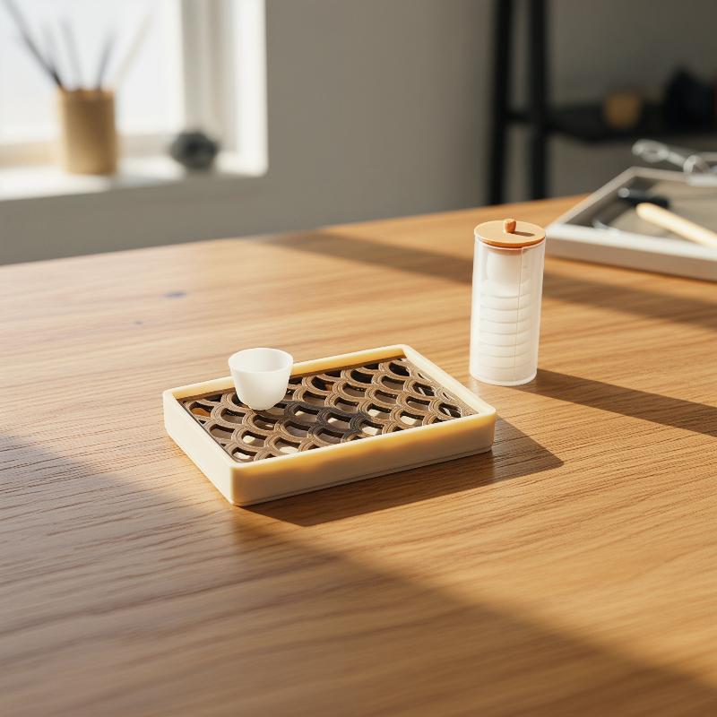 ドールハウス用ミニチュアティートレイセット クリエイティブな - Home Decor Kit のレビューと価格