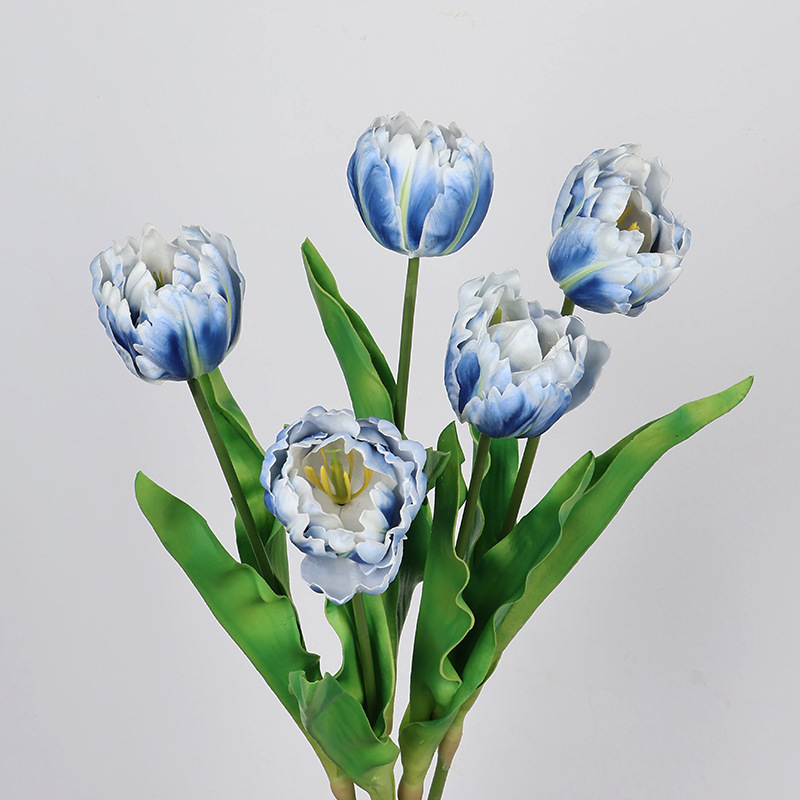 61CMの人工オウムとチューリップの造花、ウェディングの花嫁 - Home Decor Tulip のレビューと価格