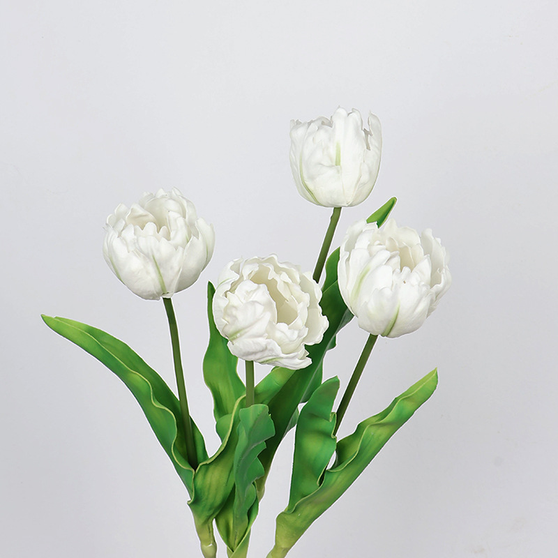 61CMの人工オウムとチューリップの造花、ウェディングの花嫁 - Home Decor Tulip のレビューと価格