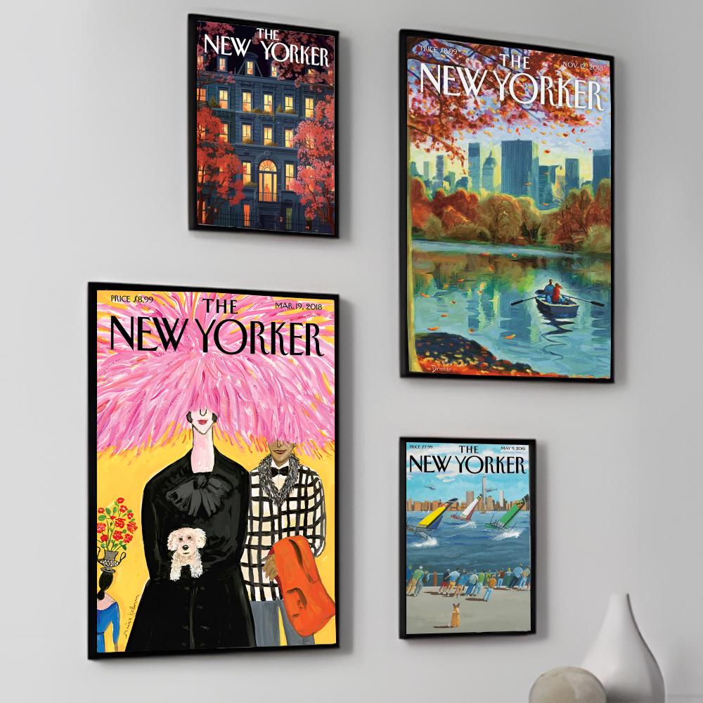 新しい Y-Yorker マガジンポスターポスター高精細アー - Home Decor Magazine のレビューと価格